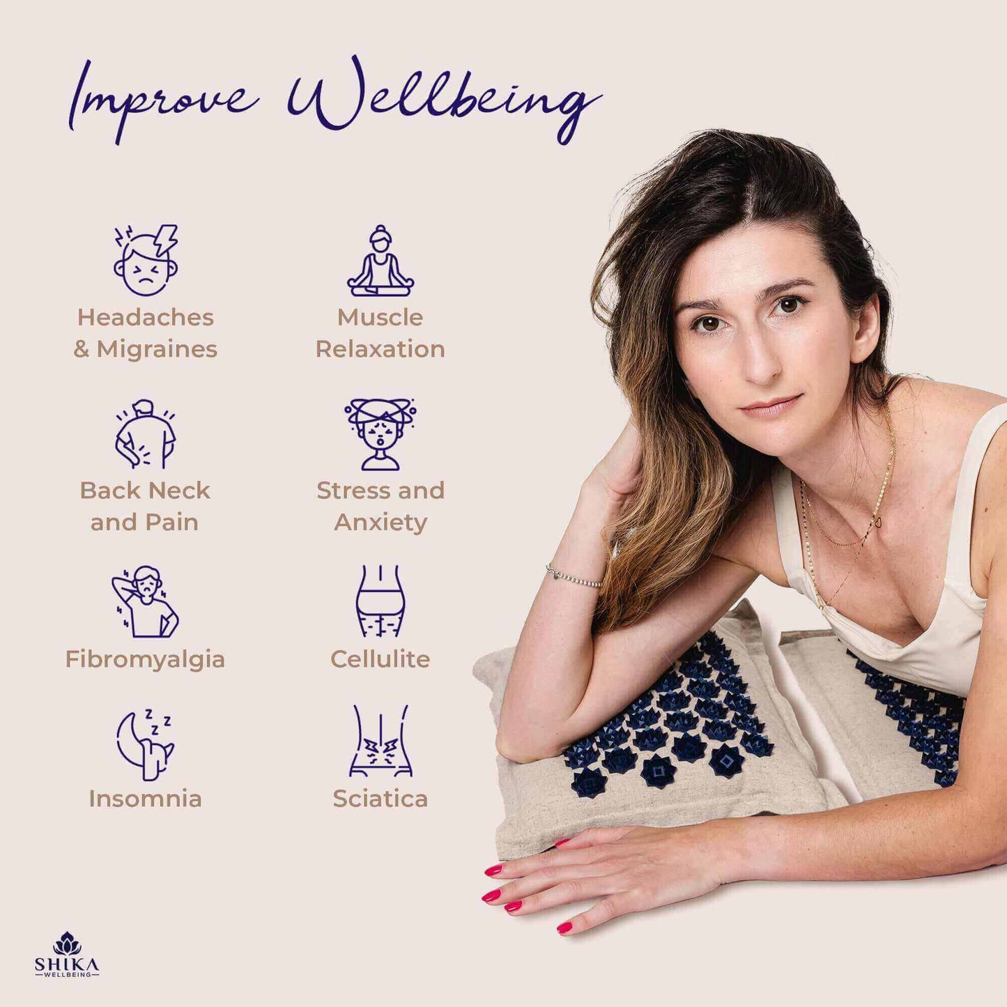 Neck Pillow For Pain Relief - Shika Wellbeing UK