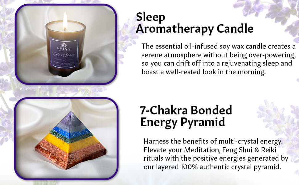 aromatherapy candle for sleep, wellness box, perfecr gift set