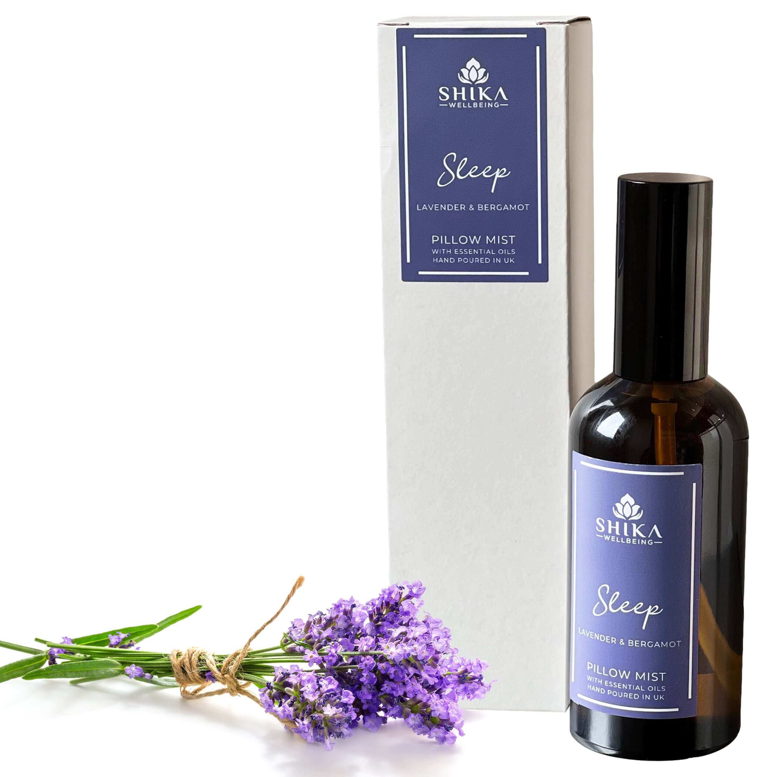 Sleep Pillow Spray - Aromatherapy Sleep Spray | Shika Wellbeing UK