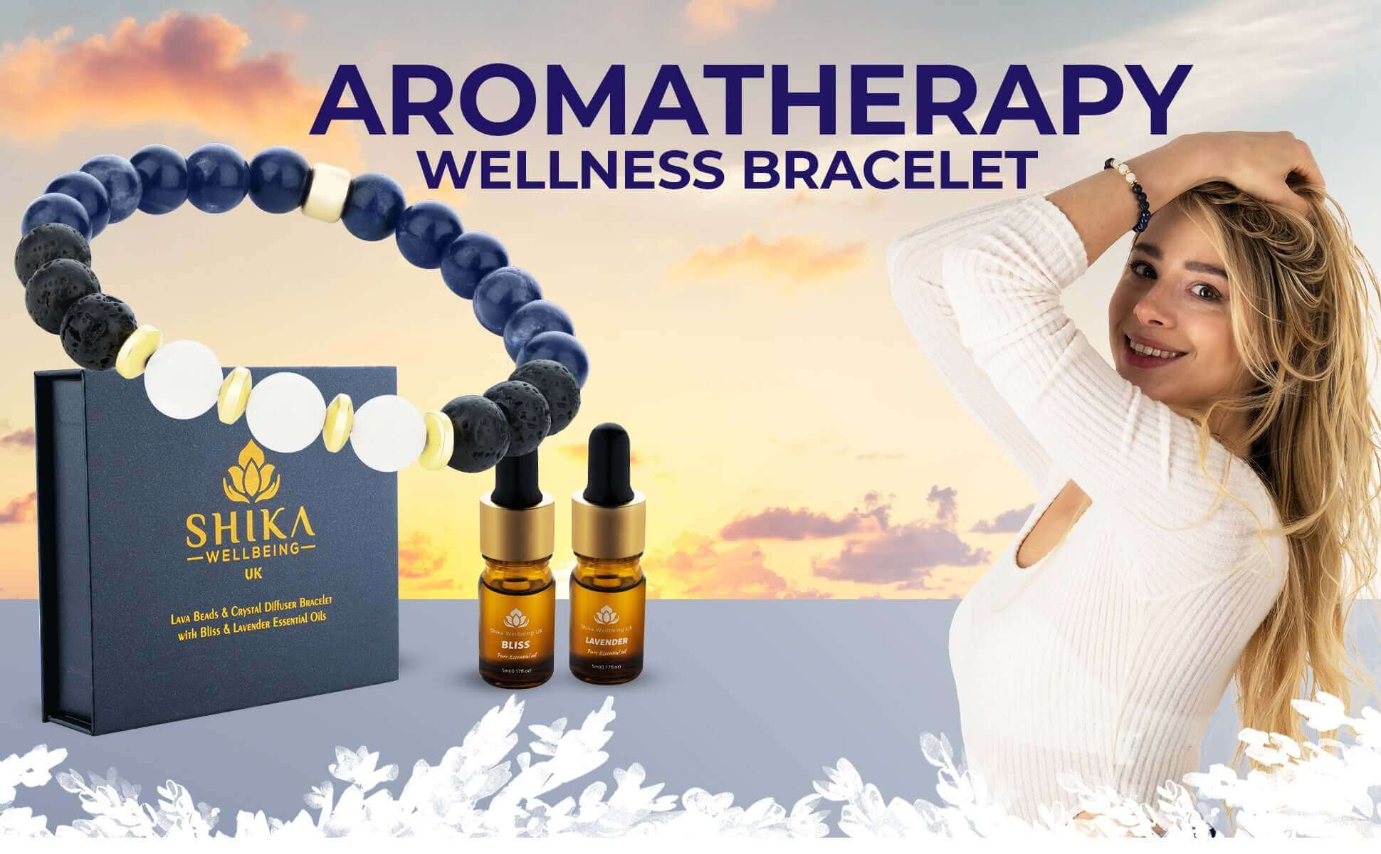 Bracelet Gift Sets - Jade Lava Stone Bracelet | Shika Wellbeing UK