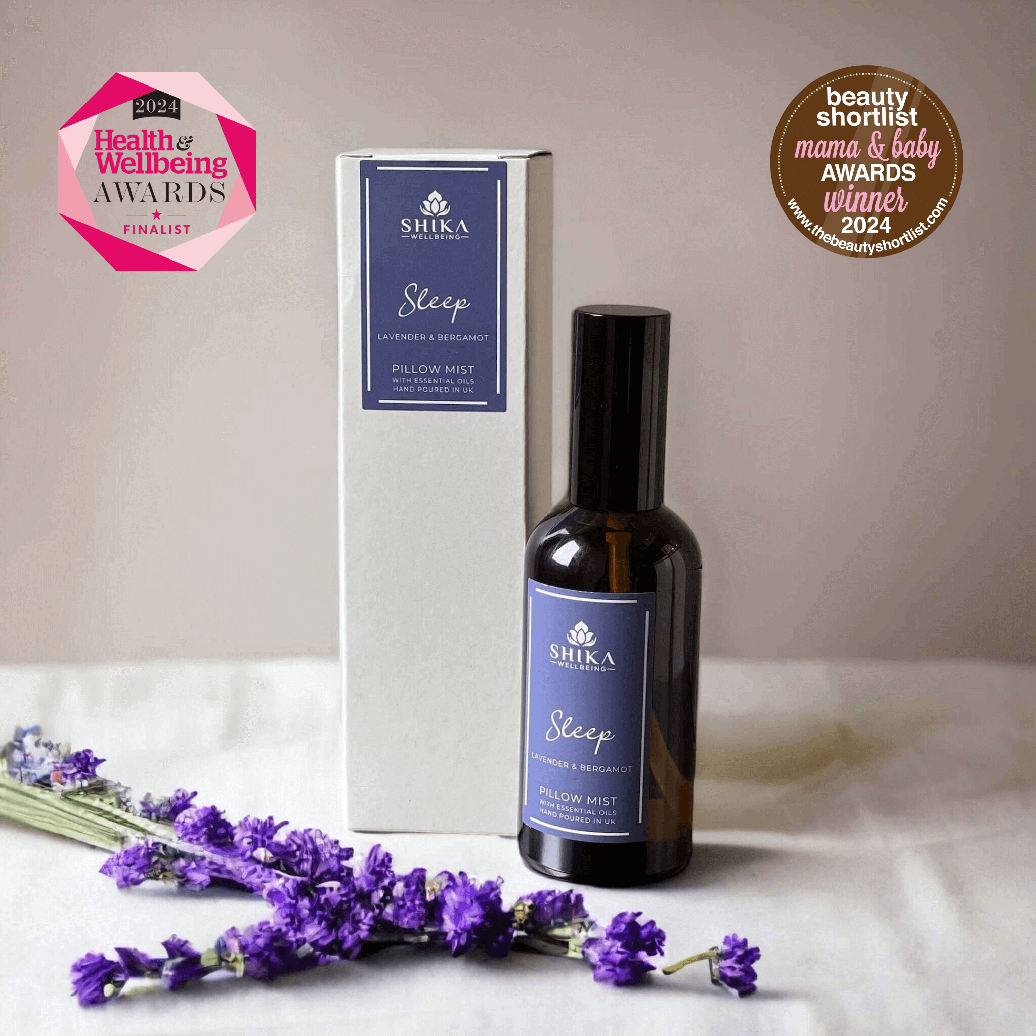Sleep Pillow Spray - Aromatherapy Sleep Spray | Shika Wellbeing UK