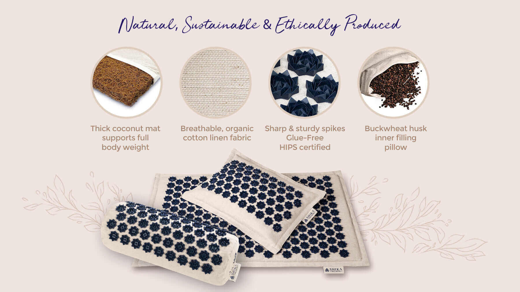 Natural Pillow For Pain Relief - Shika Wellbeing UK