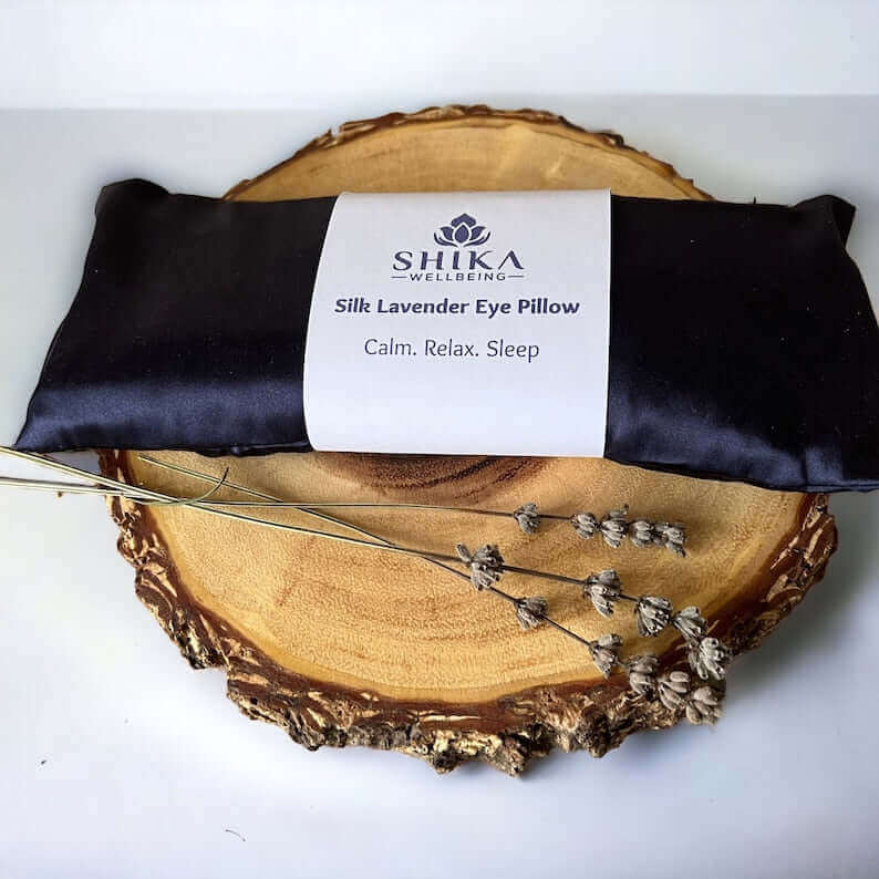 Eye Pillow Uk - Pure Silk Eye Pillow | Shika Wellbeing UK