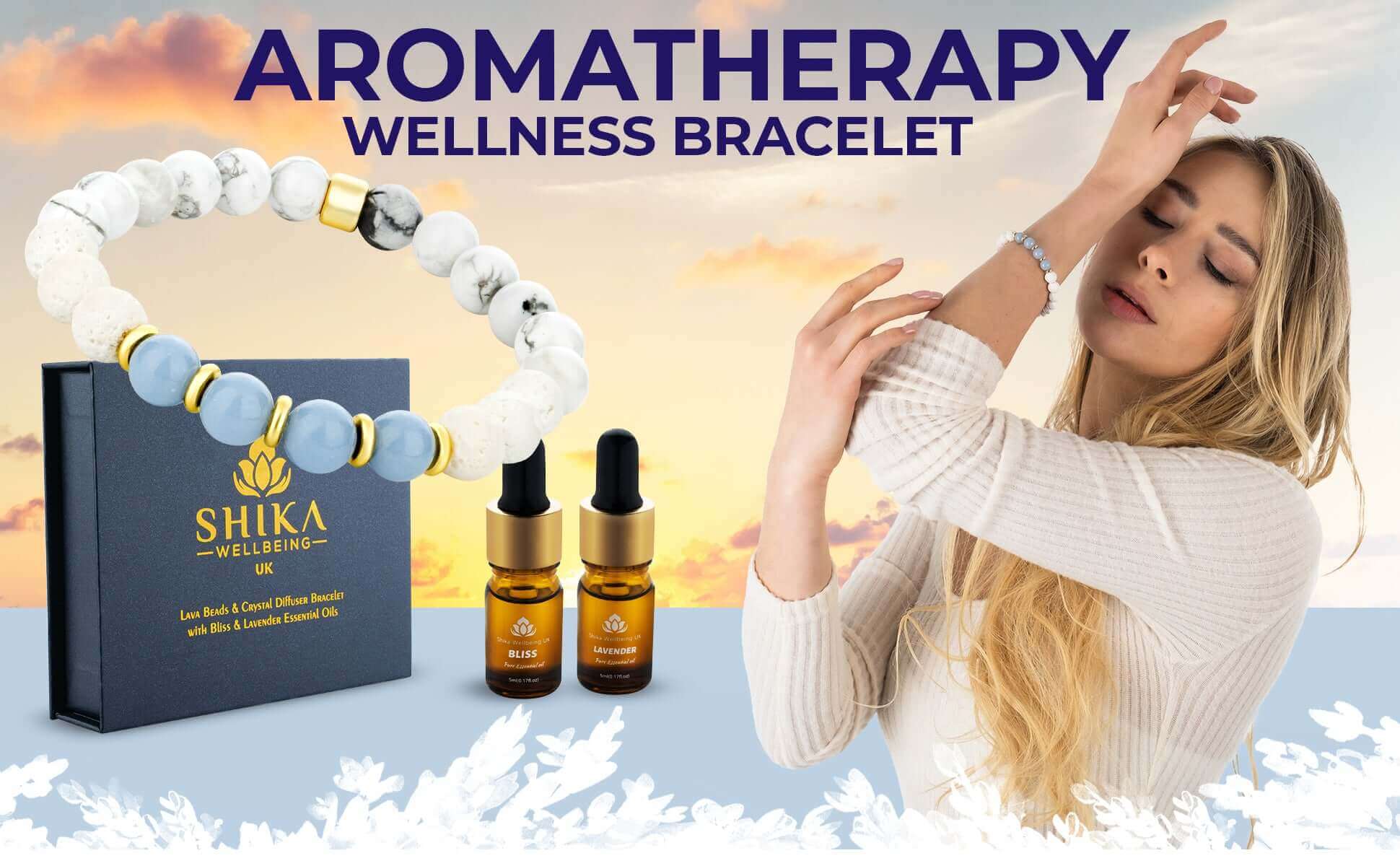 Stress Relief Bracelet - Aromatherapy Bracelet | Shika Wellbeing UK