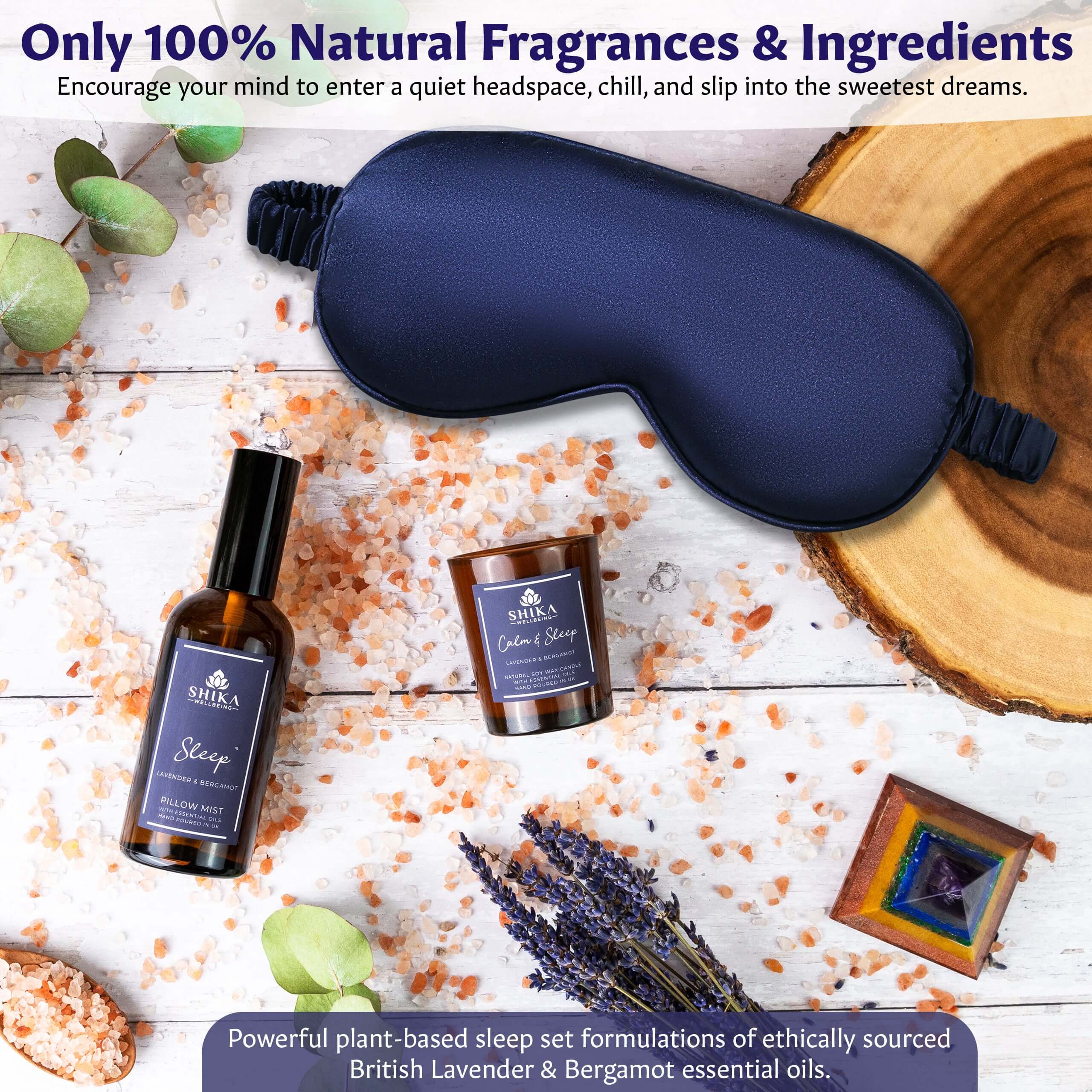 Himalayan Bath Salt for a Rejuvenating Spa Experience
7-Chakra Pyramid Crystal as a Keep Safe and Healing Crystal
Perfect Wellness Gift Set for Any Occasion with Shika Wellbeing Products