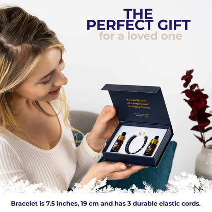 Bracelet Gift Sets - Jade Lava Stone Bracelet | Shika Wellbeing UK