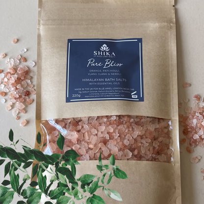 relaxing salt; wellness himalayan bath salt; relaxing salt bath