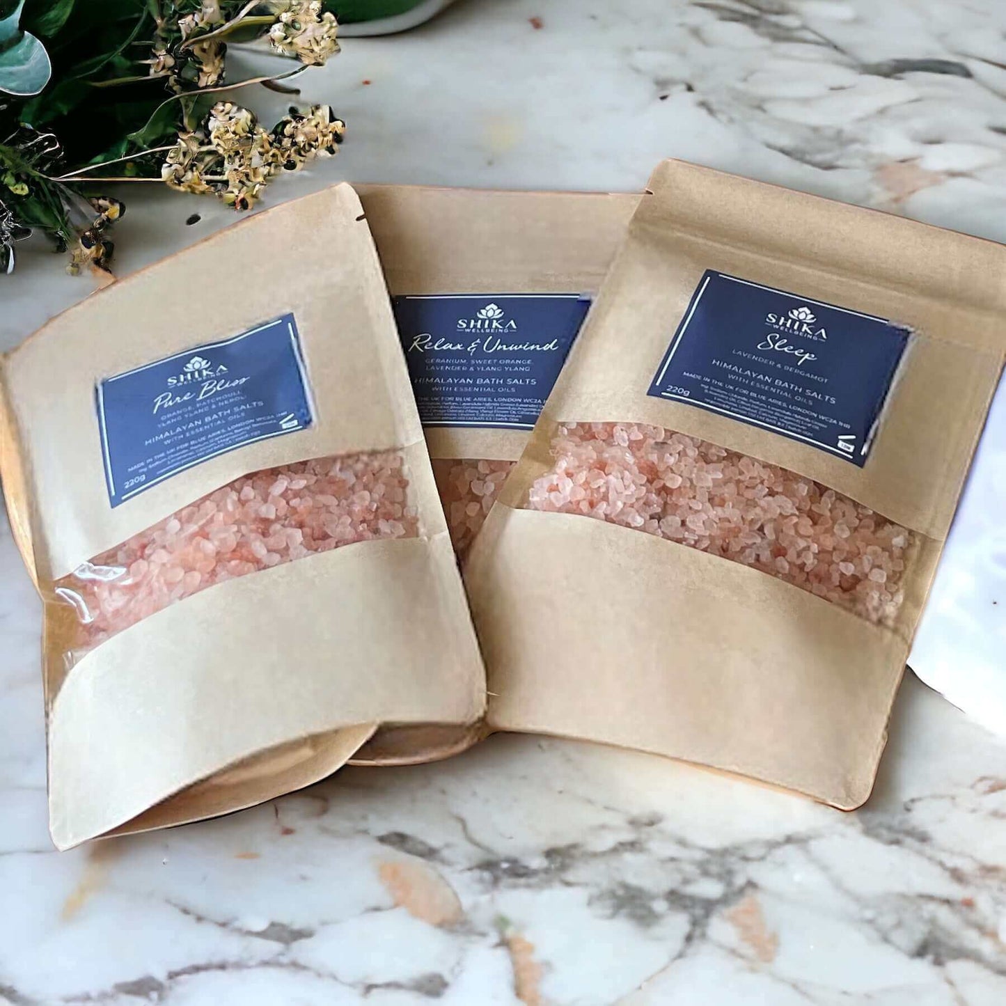 Himalayan Salt for Bath - Himalayan Bath Salts | Shika Wellbeing UK