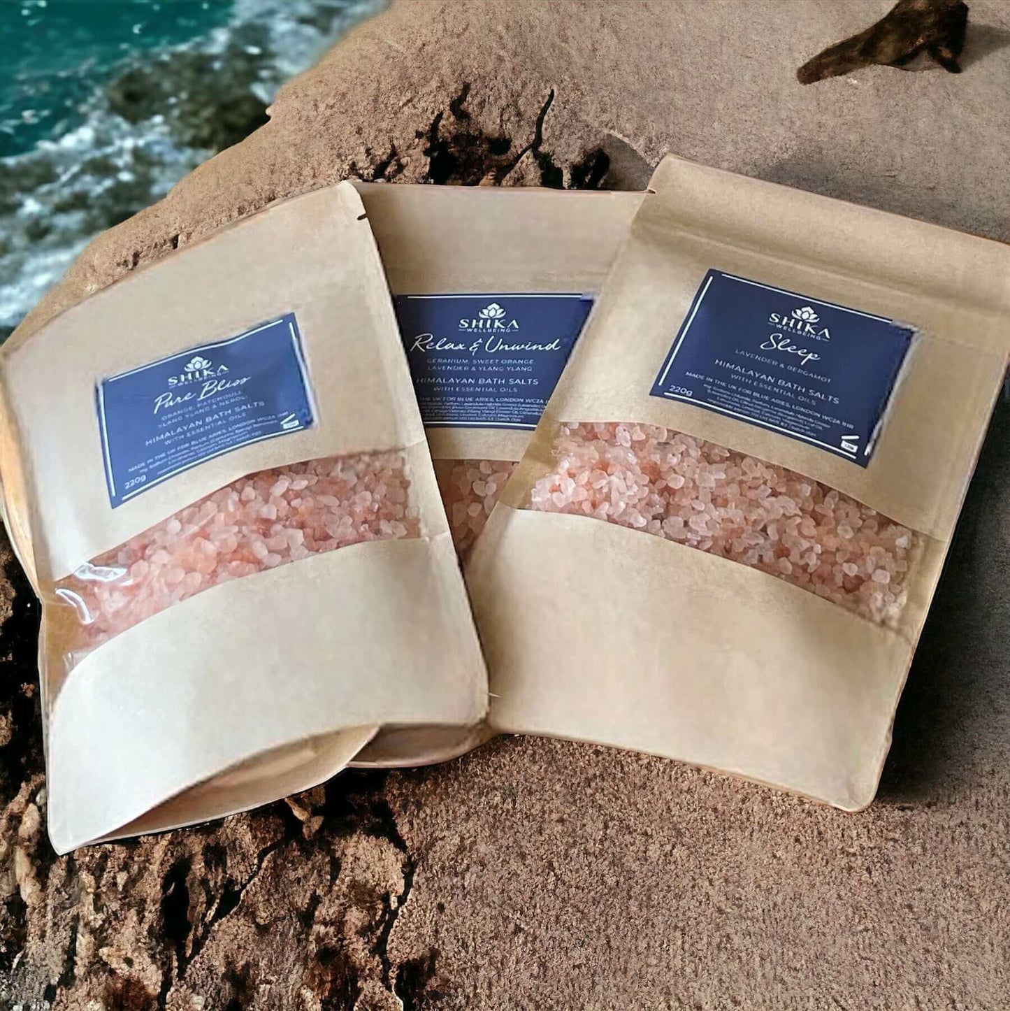 Himalayan Salt for Bath - Himalayan Bath Salts | Shika Wellbeing UK