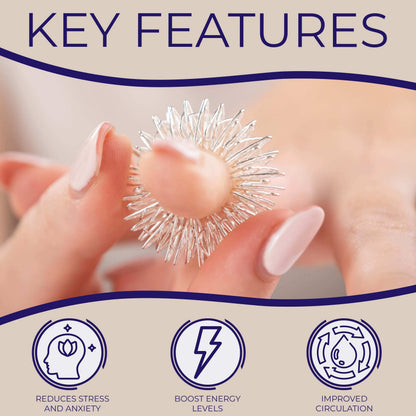 Anxiety Rings for Women - Silver Plated Ring | Shika Wellbeing UK