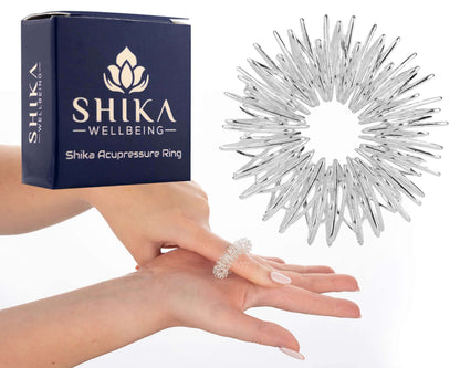 Anxiety Rings for Women - Silver Plated Ring | Shika Wellbeing UK