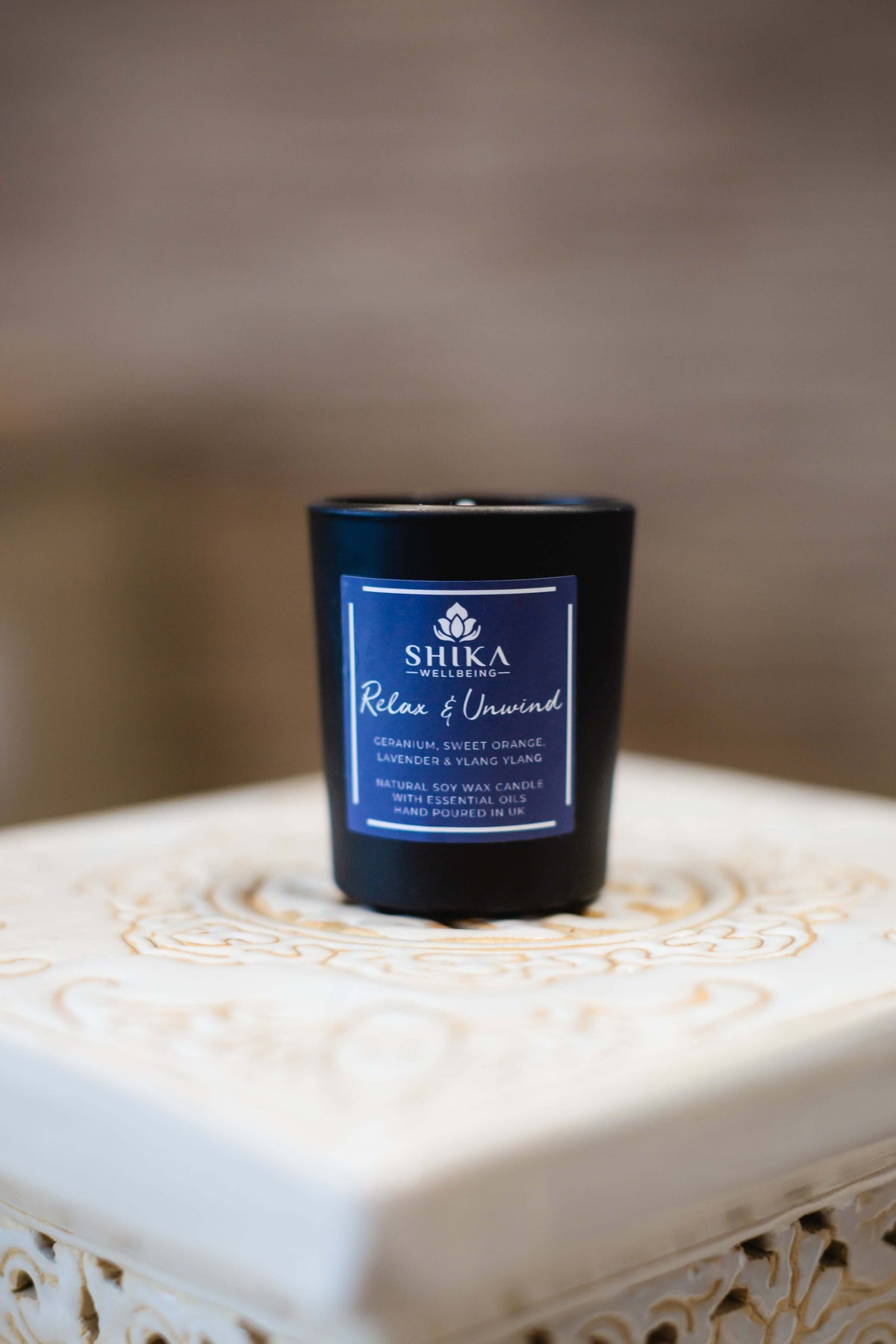 Vegan Aromatherapy Candle | Relax & Unwind, Handpoured in UK