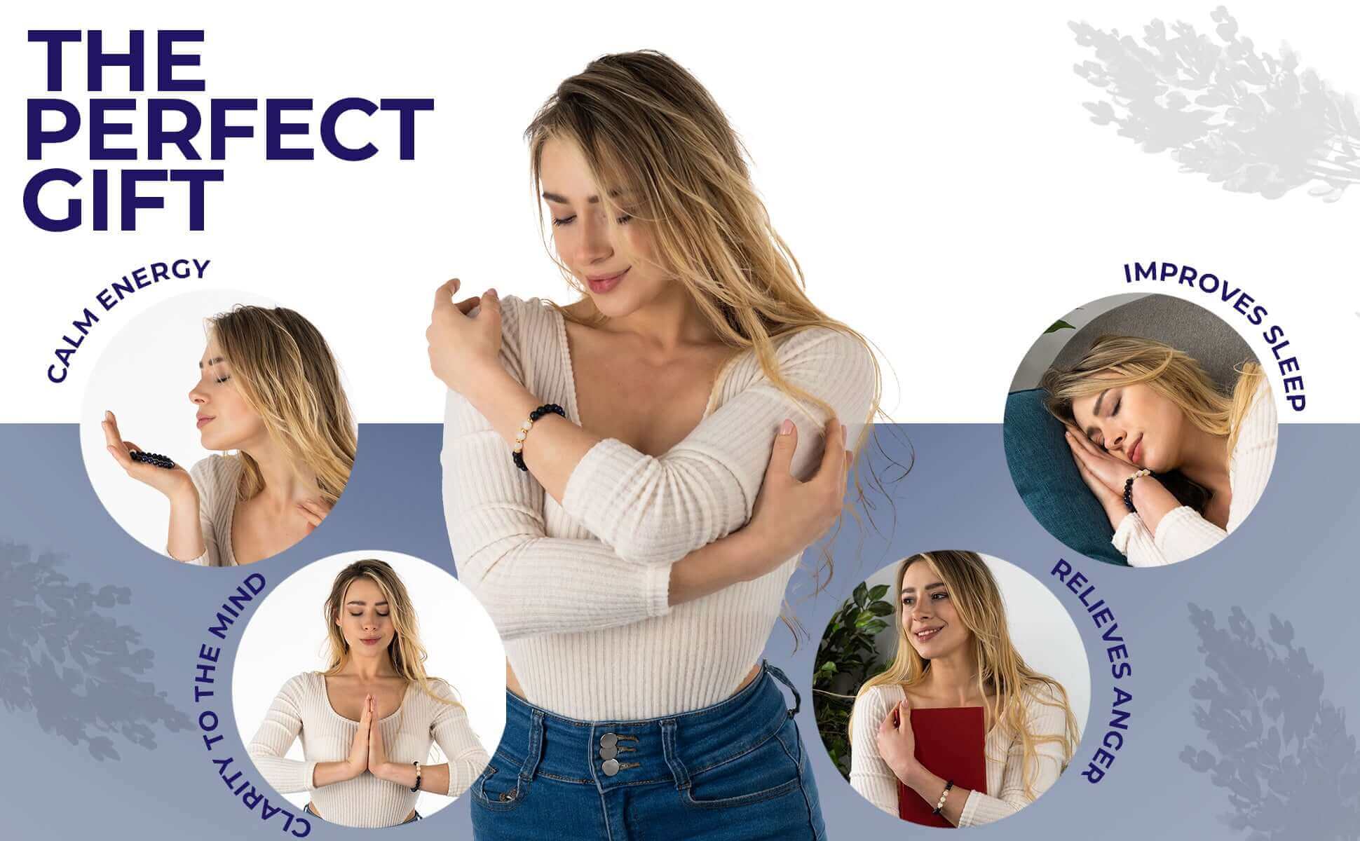 Bracelet Gift Sets - Jade Lava Stone Bracelet | Shika Wellbeing UK