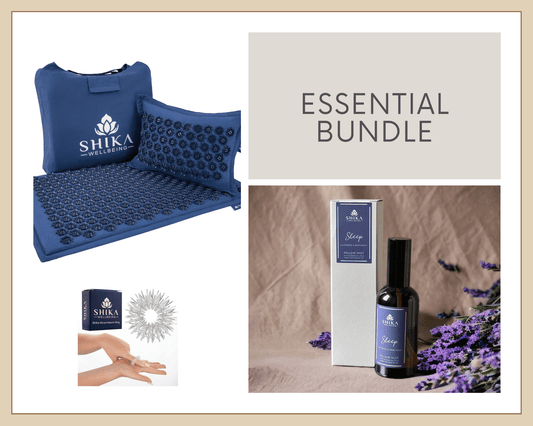 Introducing Shika Wellbeing's Essential Bundle your gateway to serenity and healing for holistic well-being. Say goodbye to stress and hello to relaxation with this curated collection designed to promote tranquility and alleviate tension. Experience the soothing power of holistic wellness today.