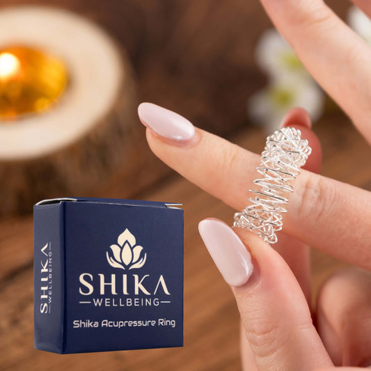 Harnessing the ancient principles of acupressure, simply slide the ring onto your finger and gently apply pressure to specific acupoints. Feel the tension melt away as the ring stimulates key pressure points, promoting a sense of calm and tranquility within moments.