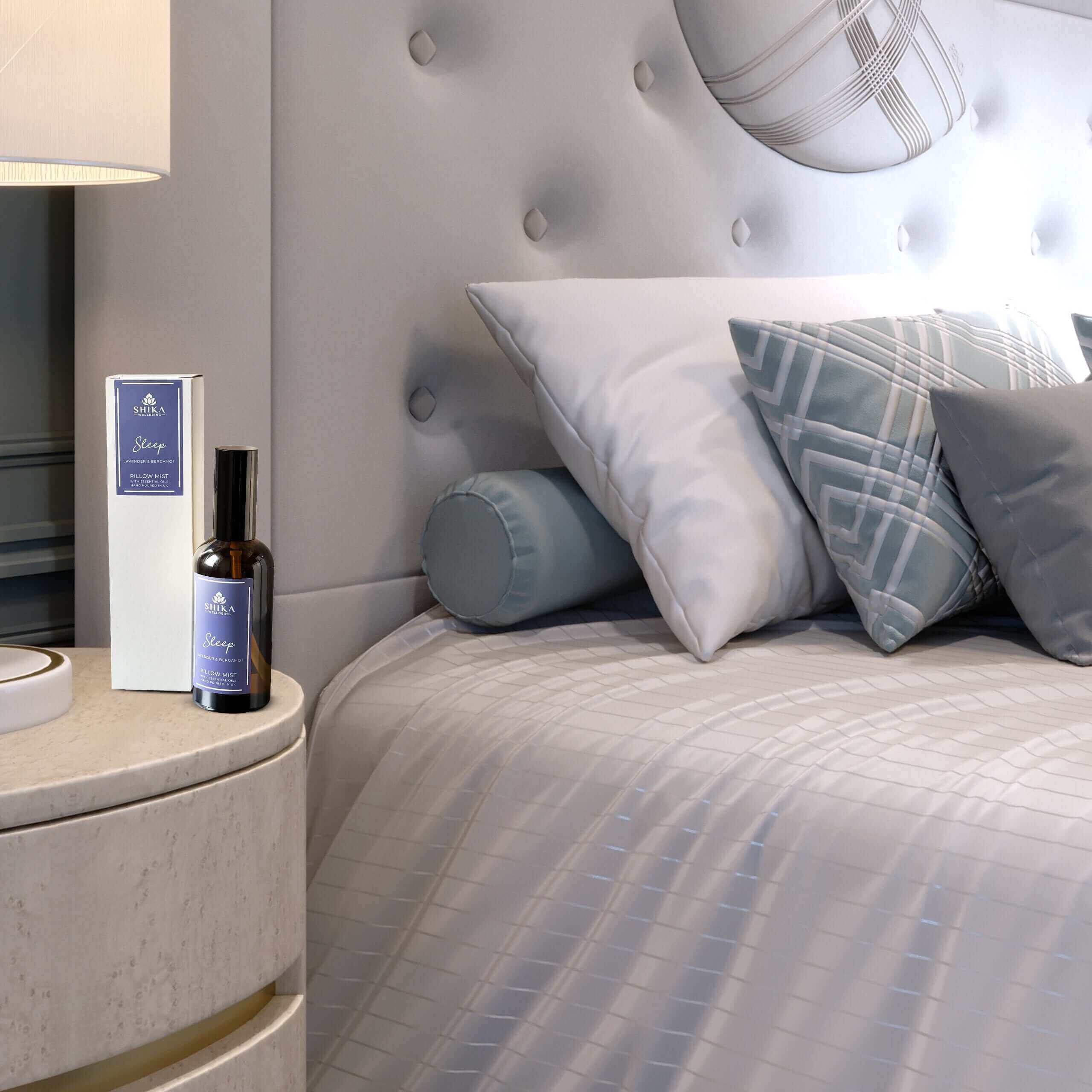Shika Sleep Pillow Mist Trio Set – Lavender & Bergamot