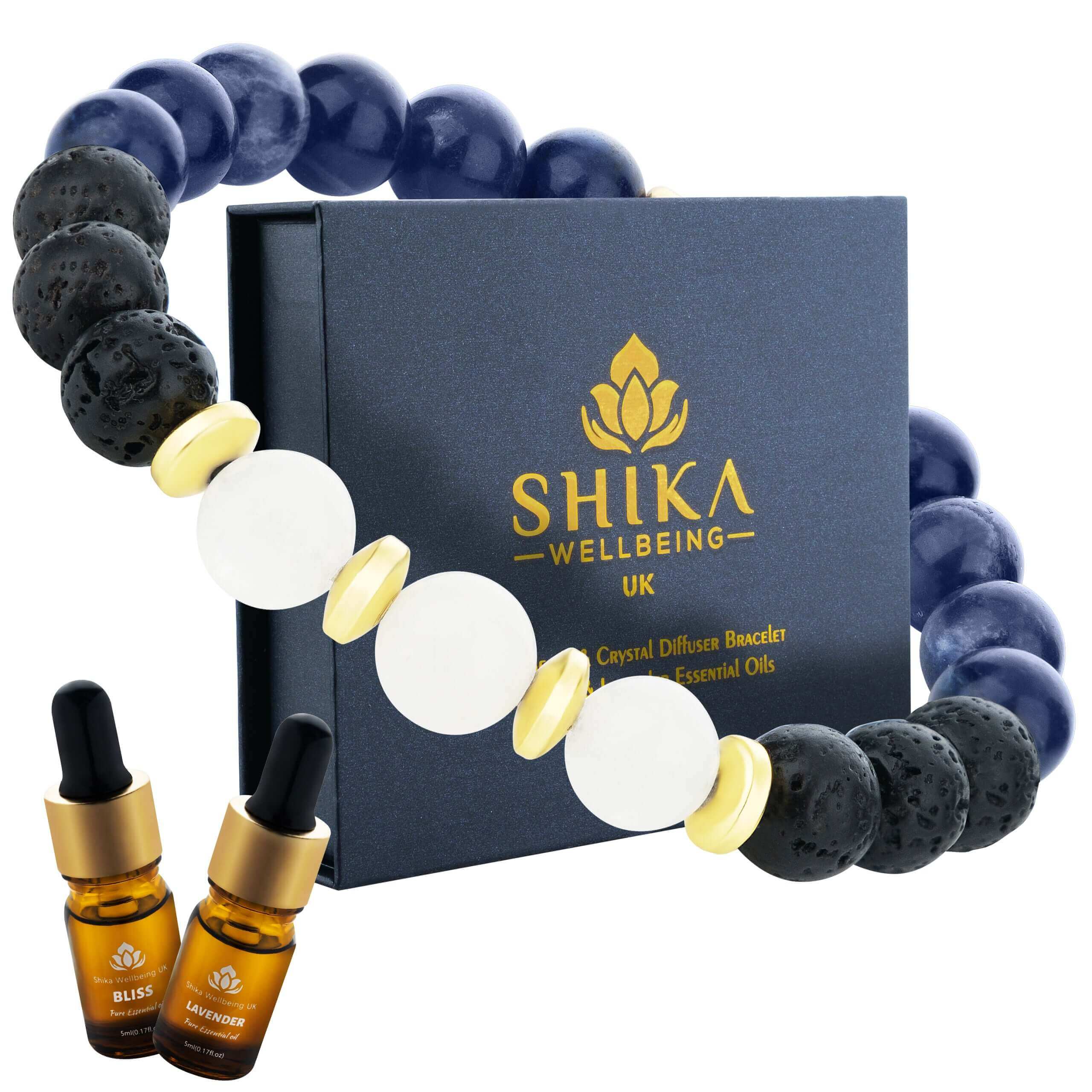 Bracelet Gift Sets - Jade Lava Stone Bracelet | Shika Wellbeing UK