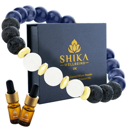 Bracelet Gift Sets - Jade Lava Stone Bracelet | Shika Wellbeing UK