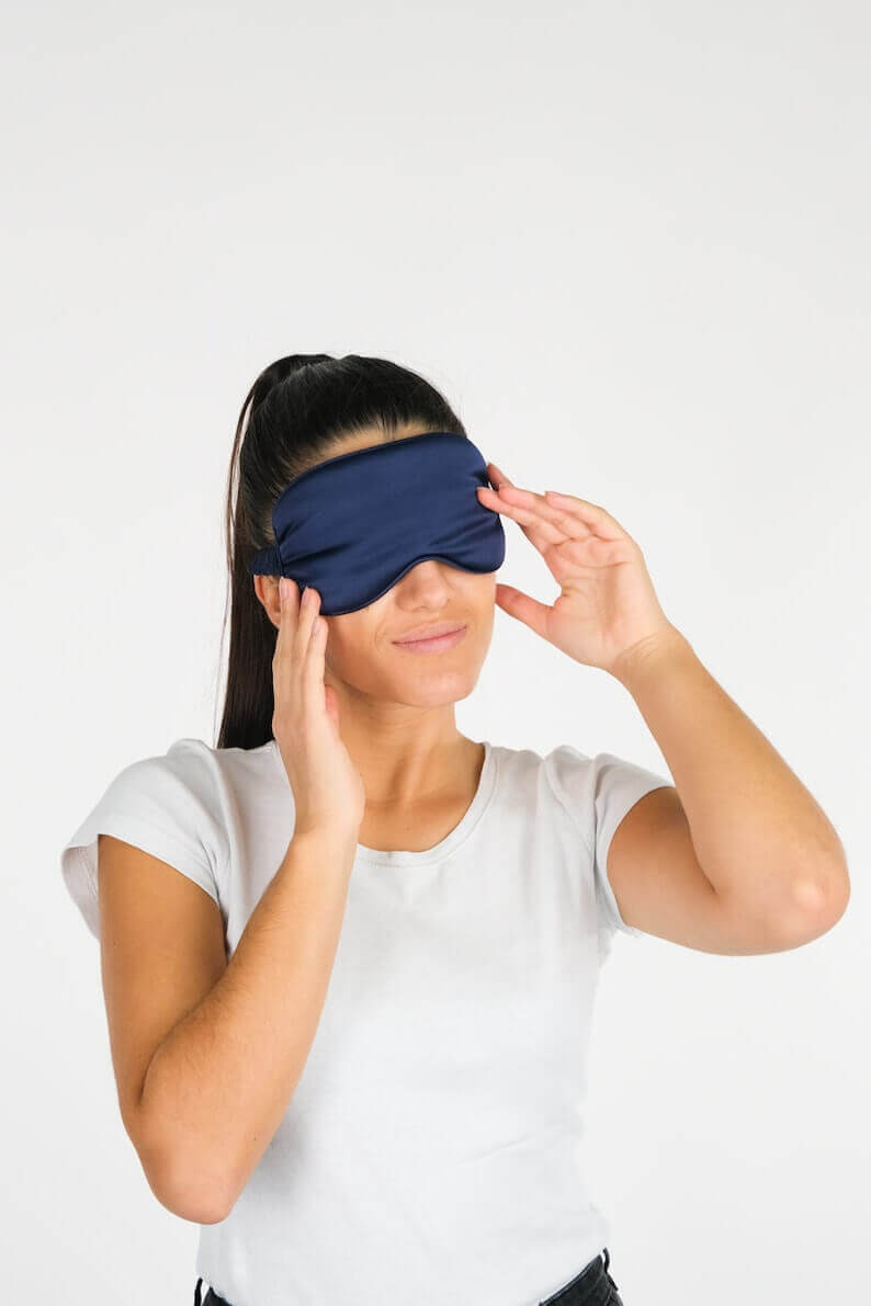 Luxury Satin Eye Mask for Sleep | Shika Wellbeing UK