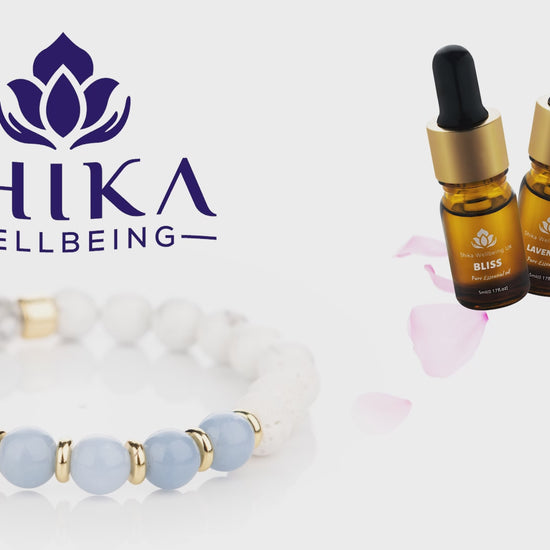 Stress Relief Bracelet - Aromatherapy Bracelet | Shika Wellbeing UK