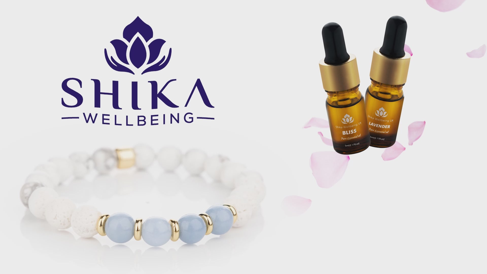 Stress Relief Bracelet - Aromatherapy Bracelet | Shika Wellbeing UK