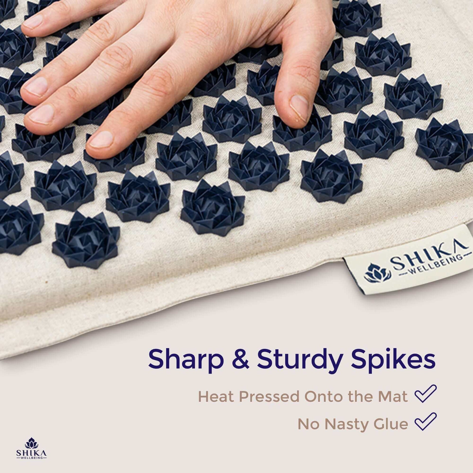 Premium Acupressure Mat & free Pillow Set | Shika Wellbeing UK