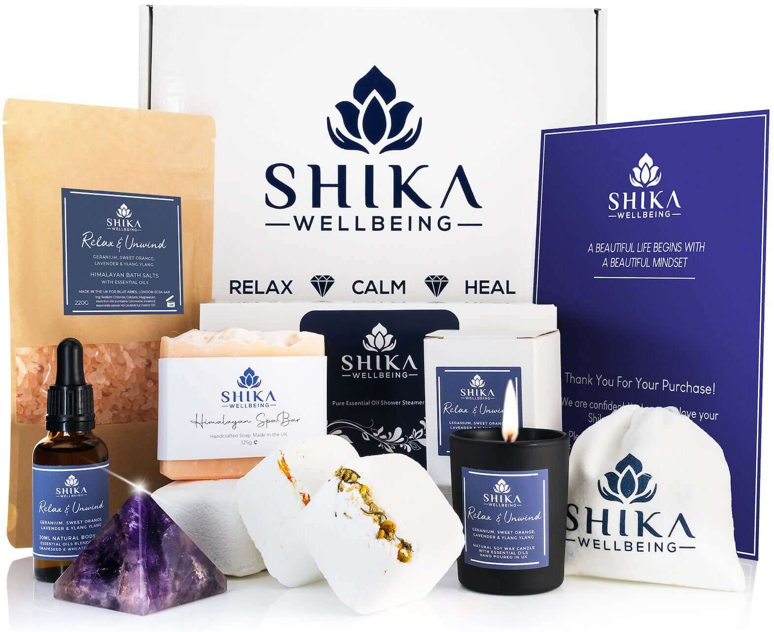 Self Care Pamper Gift Set - Pamper Gift Set | Shika Wellbeing UK